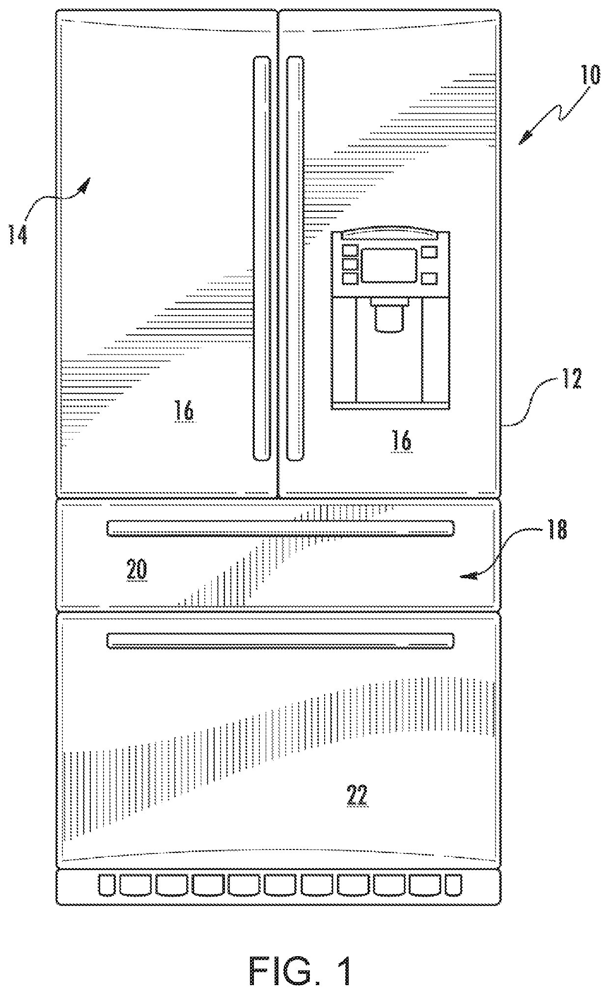 Magneto-caloric thermal diode assembly