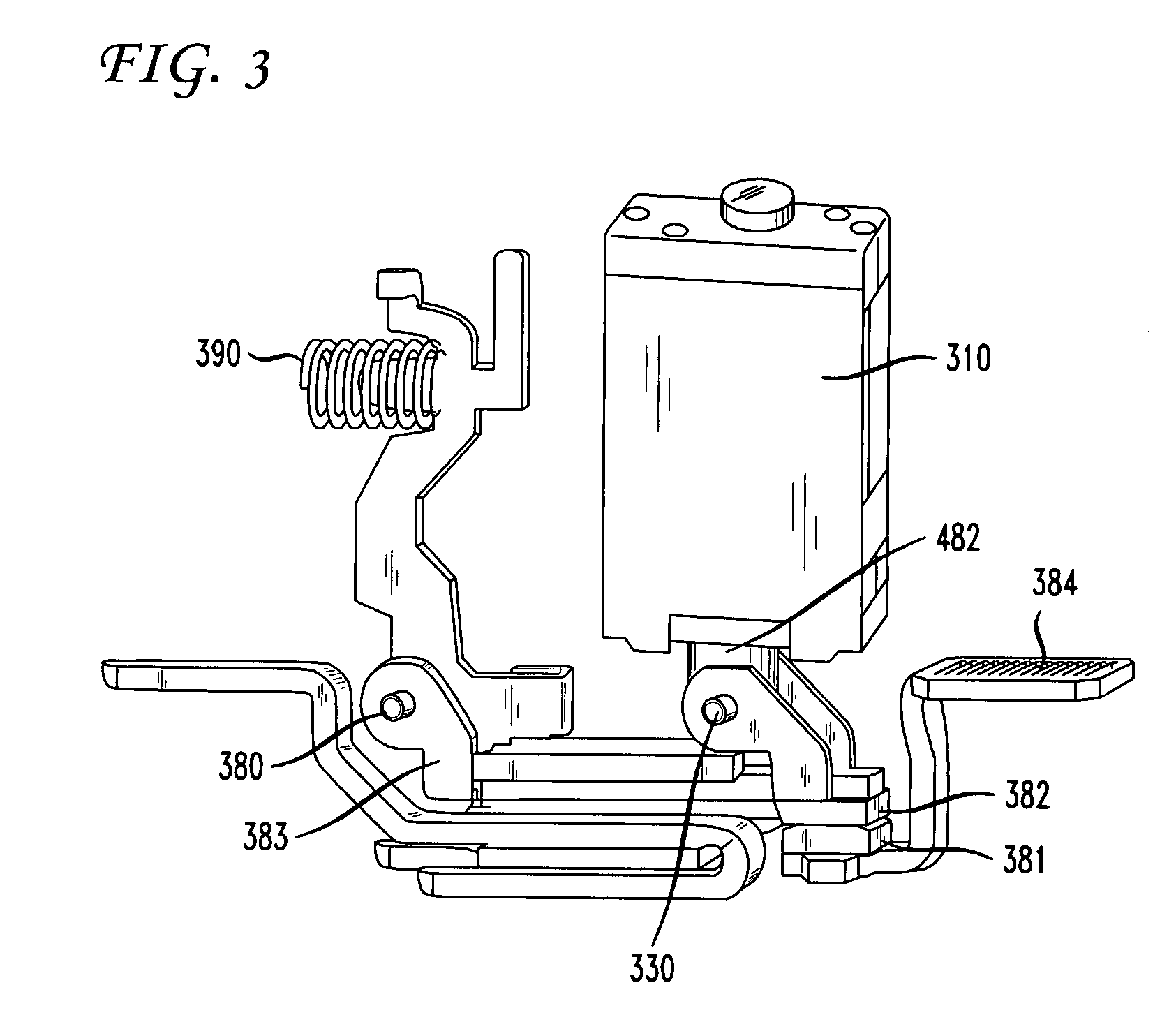 Maglatch mechanism for use in lighting control pod