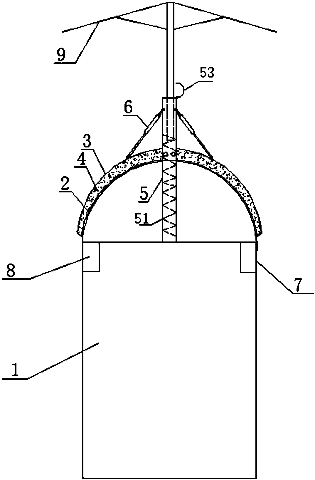 A ring network cabinet used in areas with large temperature differences between day and night