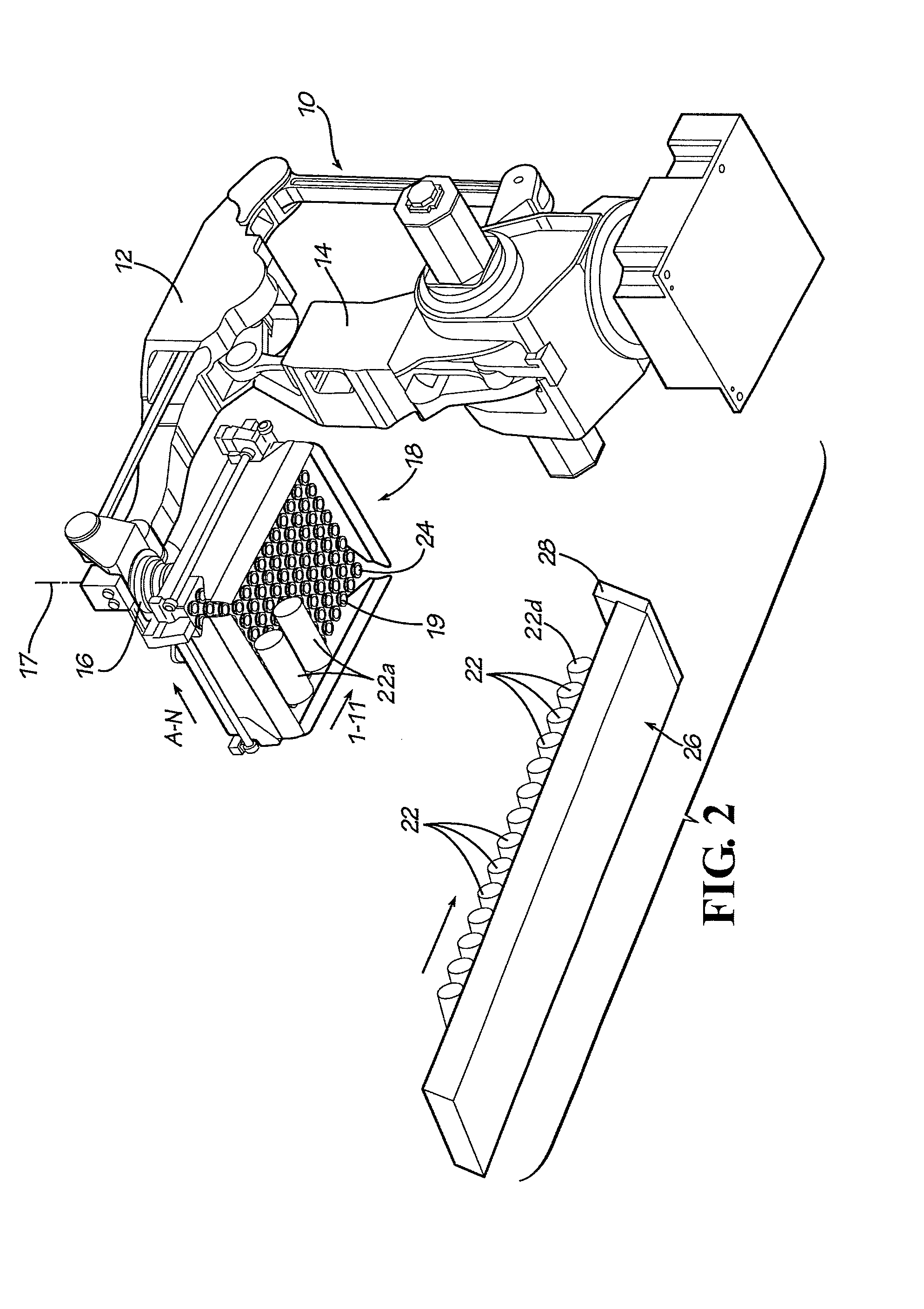 Robot end effector with cable management