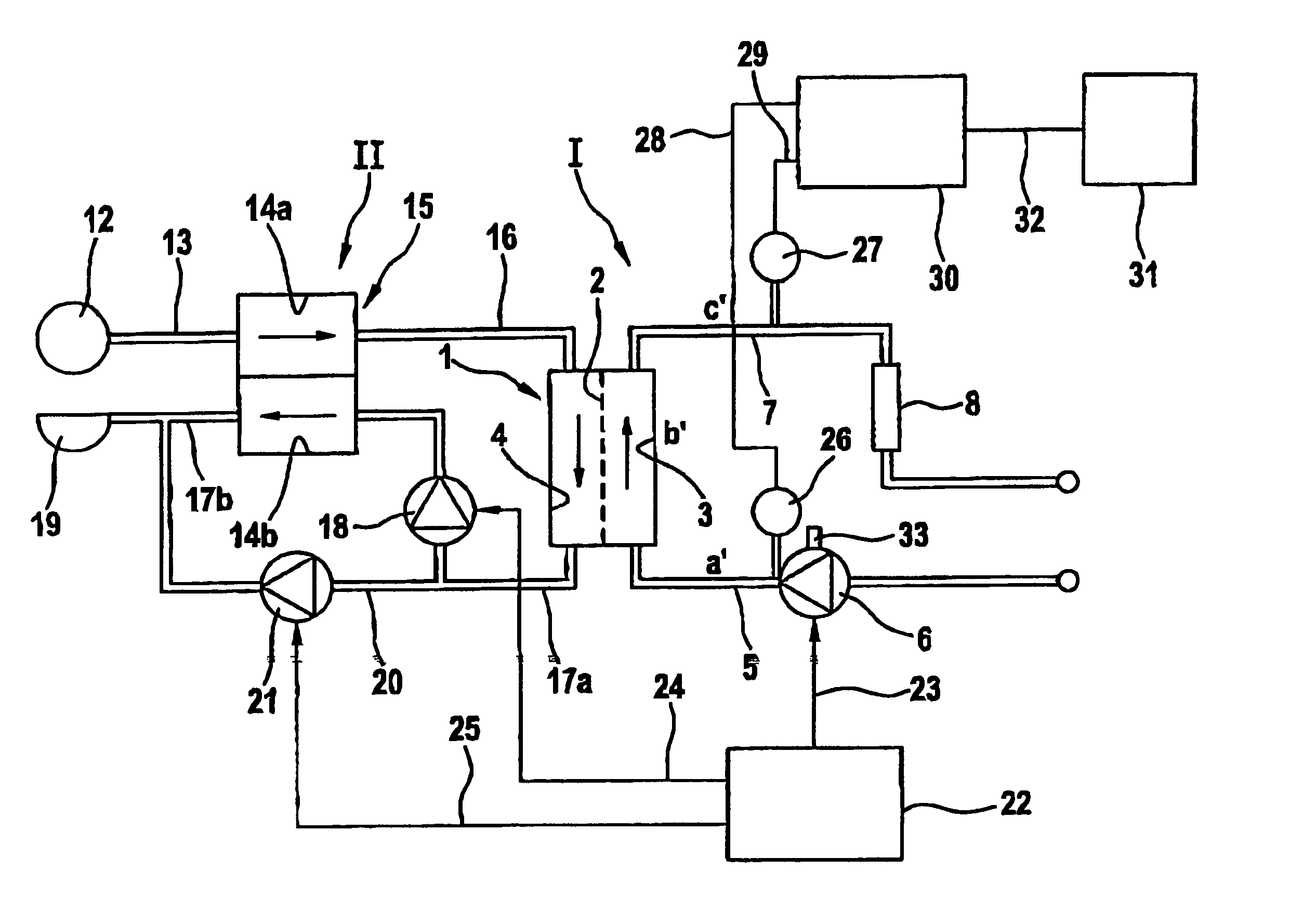 Method and device for determining blood volume during an extracorporeal blood treatment