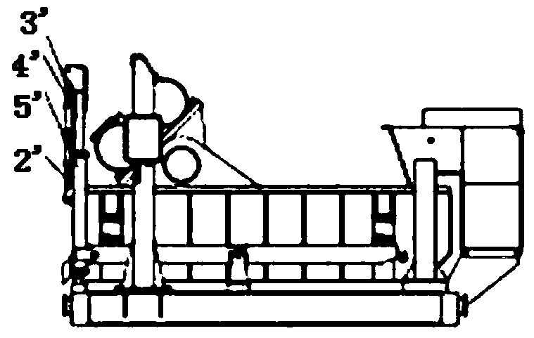 Mobile screening equipment and screening machine with adjustable angle