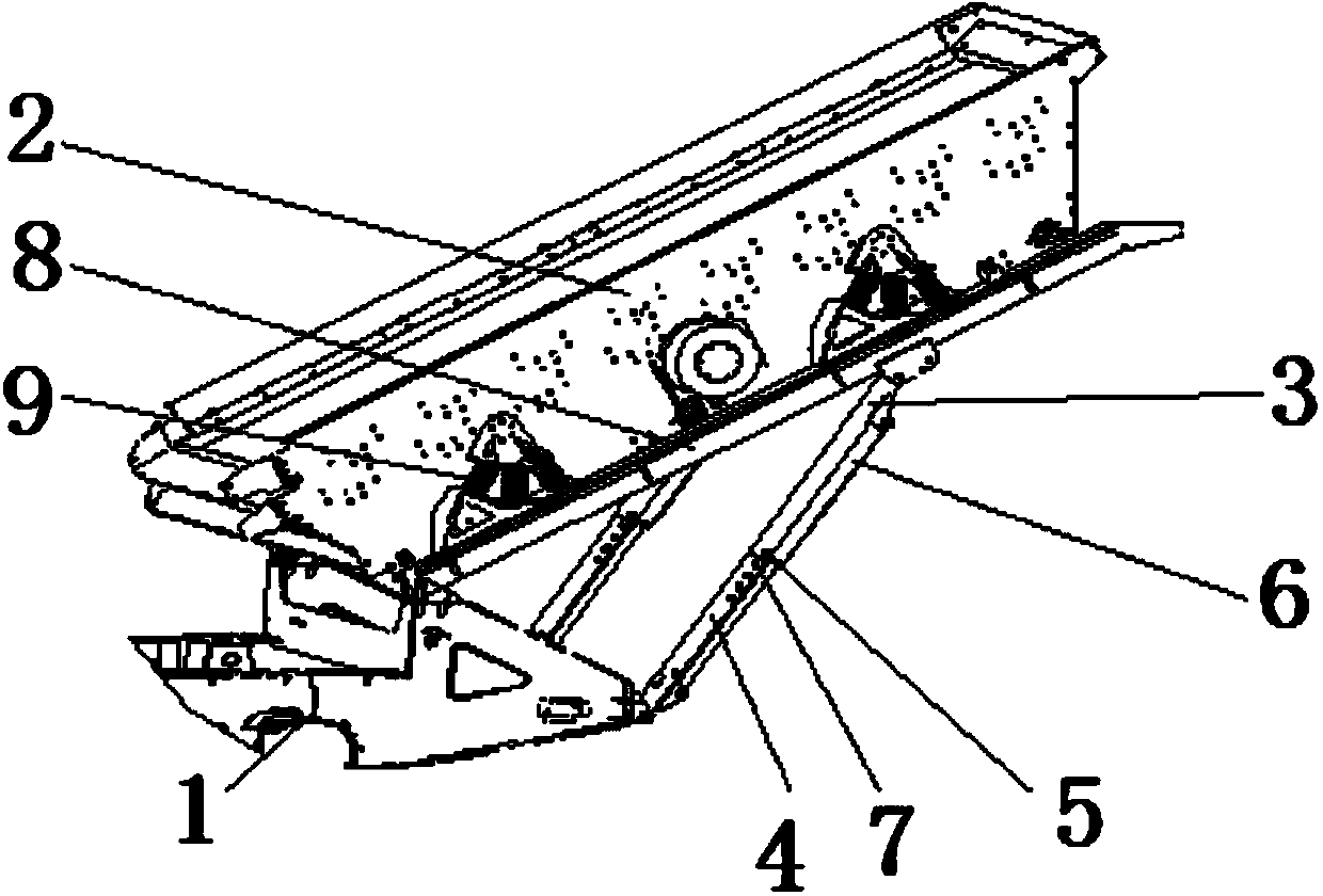 Mobile screening equipment and screening machine with adjustable angle