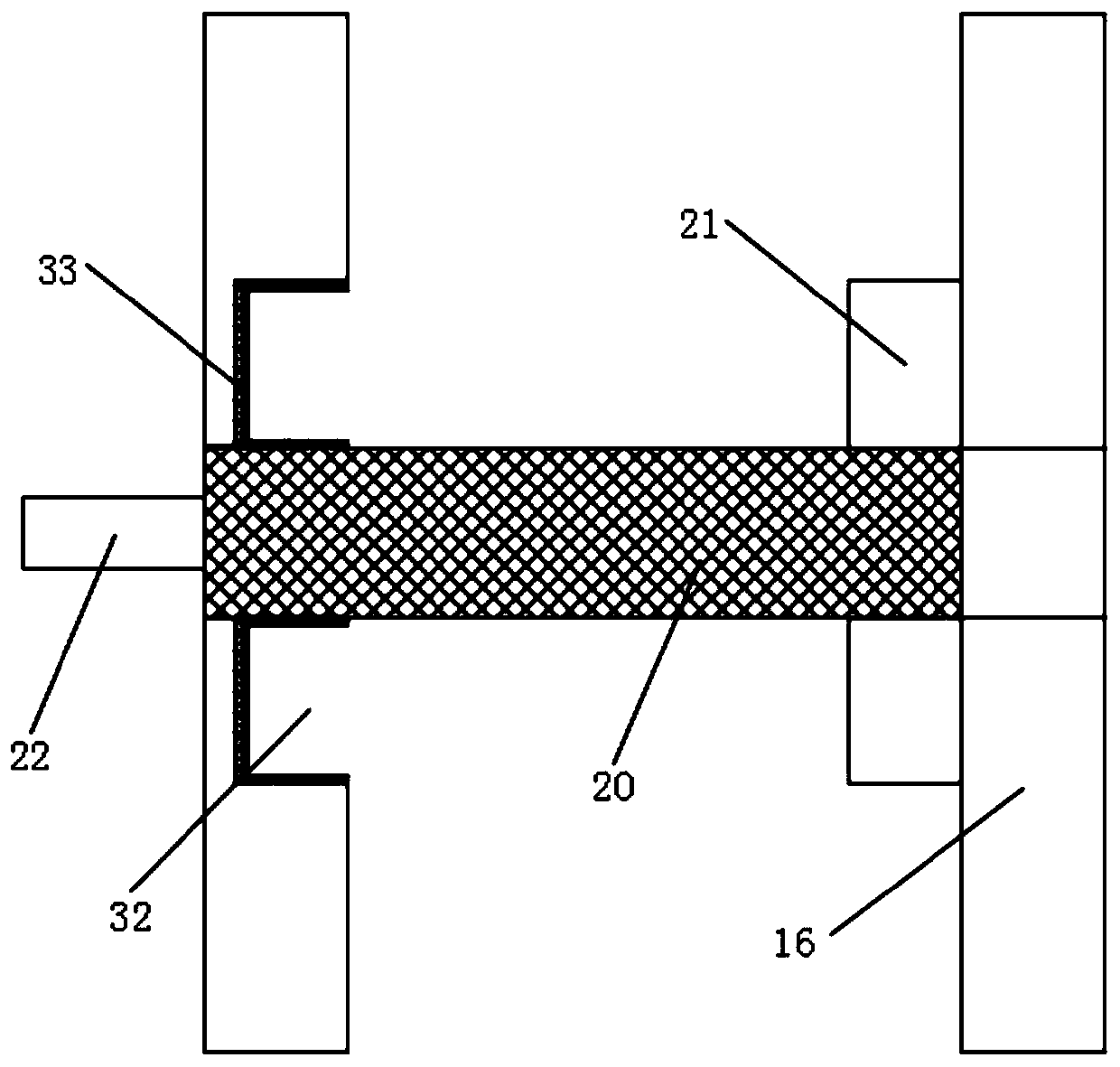 A hot saw device for metal processing with self-cleaning function