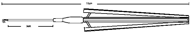 Upper iris posterior synechia micro-separation scissors