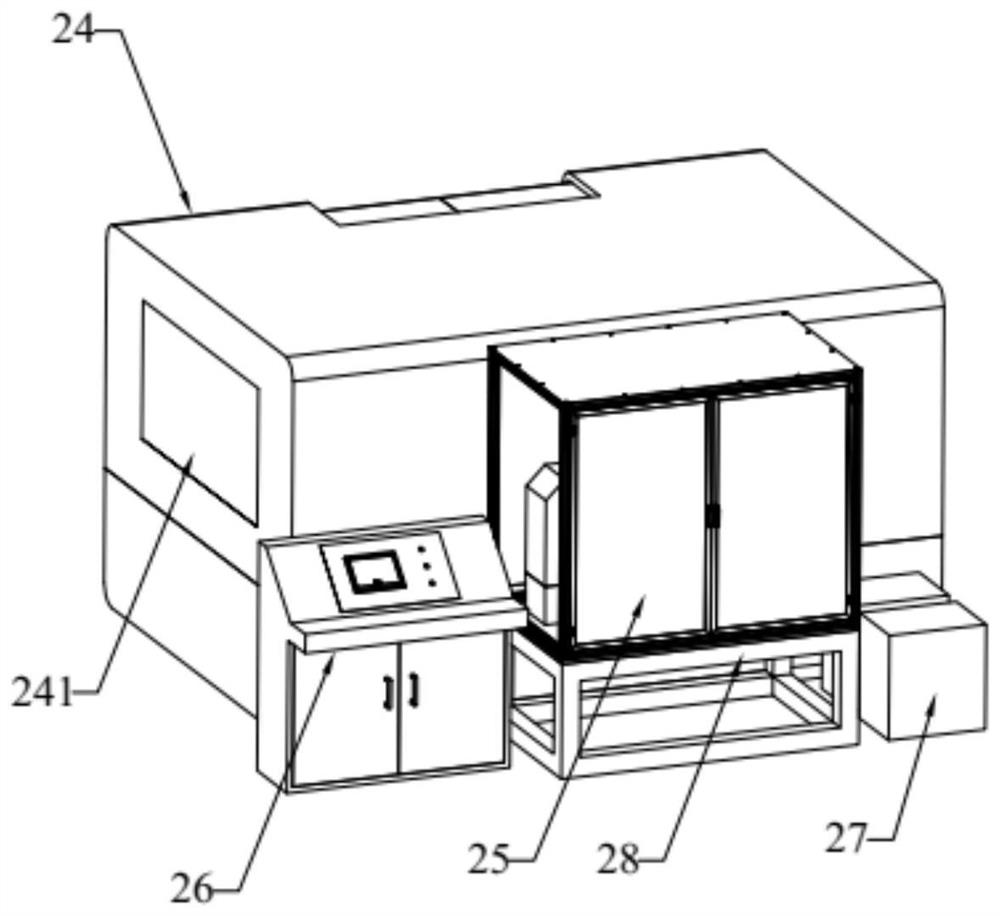 Gun head machining equipment