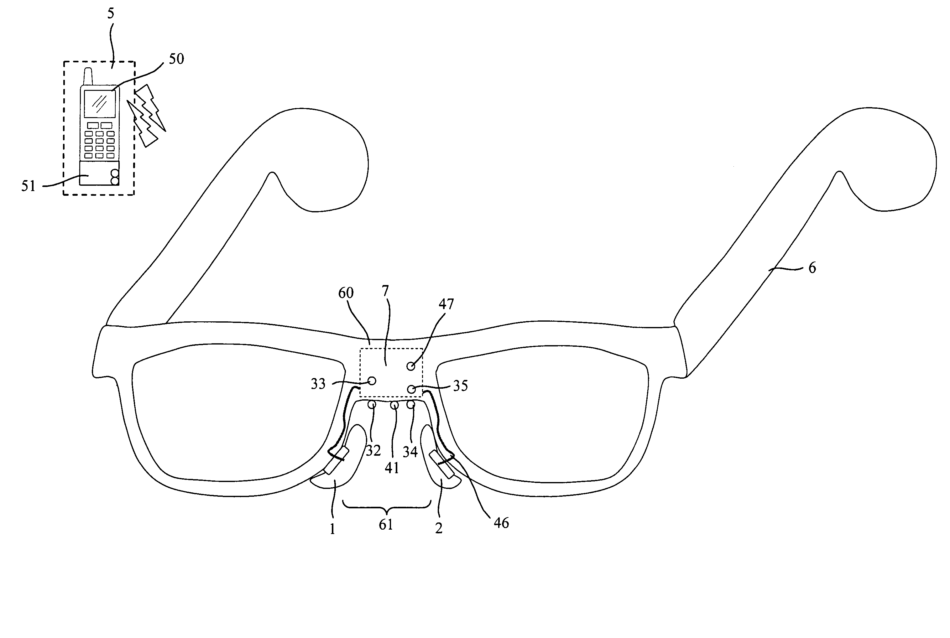 Nasal bone conduction wireless communication transmitting device