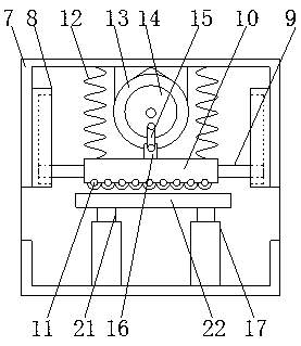 A metal foil tape coating processing device with hot pressing function