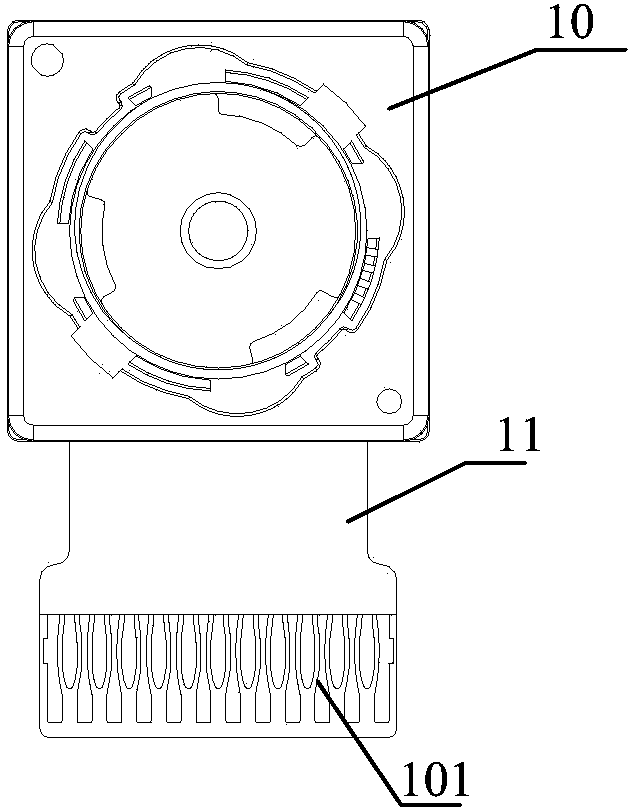 Mobile terminal circuit board assembly and mobile terminal