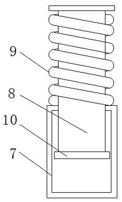 Electromechanical equipment fixing frame with shockproof function