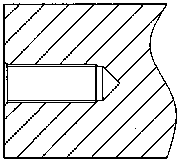 High-efficiency and precise machining method for screw holes of lifting rings in plastic molds