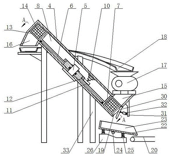 A heavy medium continuous coal washing equipment and raw coal continuous crushing method