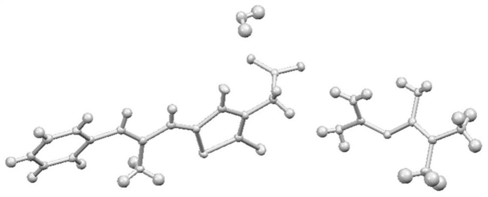 Epalrestat-metformin salt hydrate as well as preparation method and application thereof