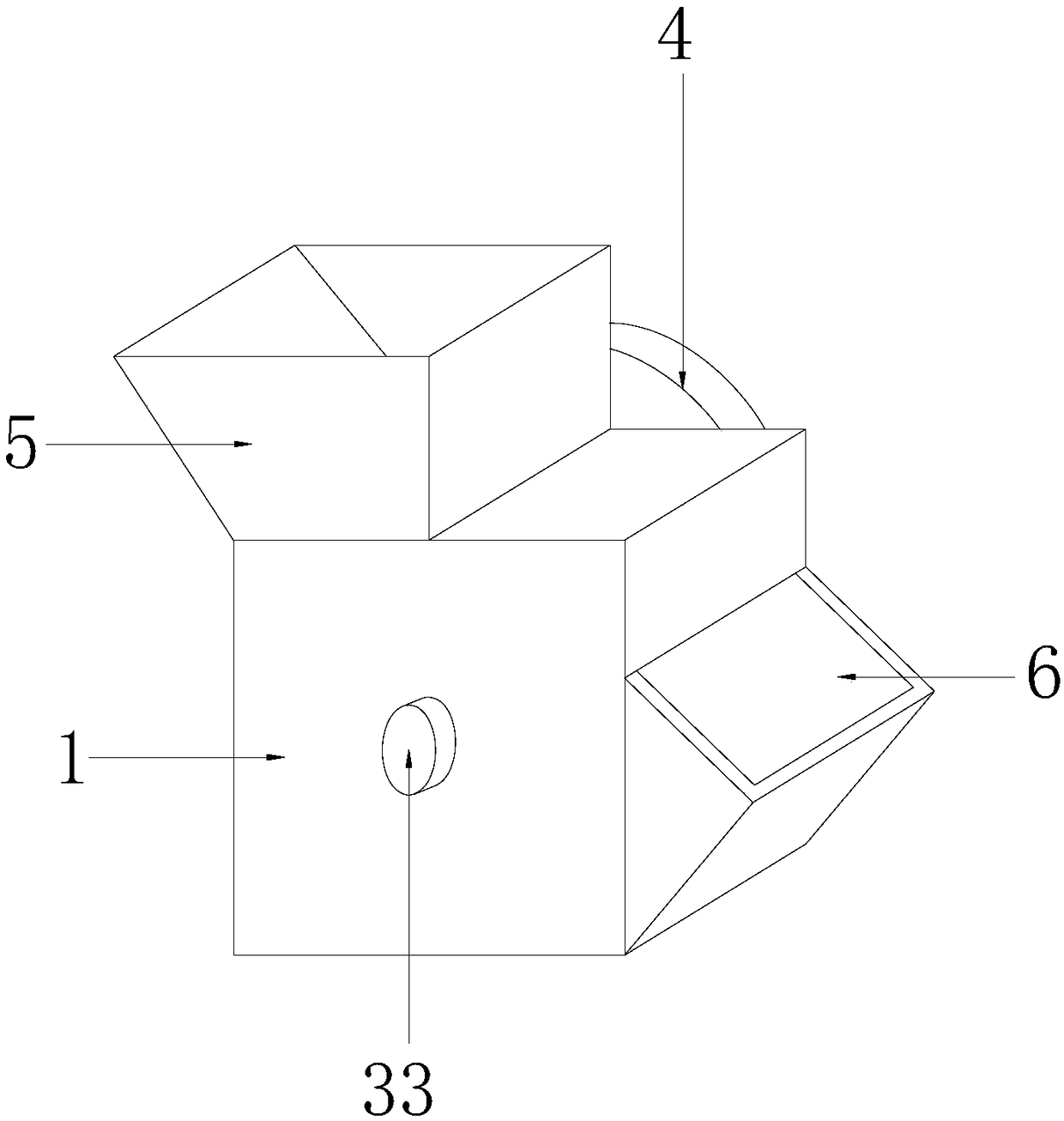 Ice crusher for aquatic product preservation and achieving physical and ice integrated deodorization