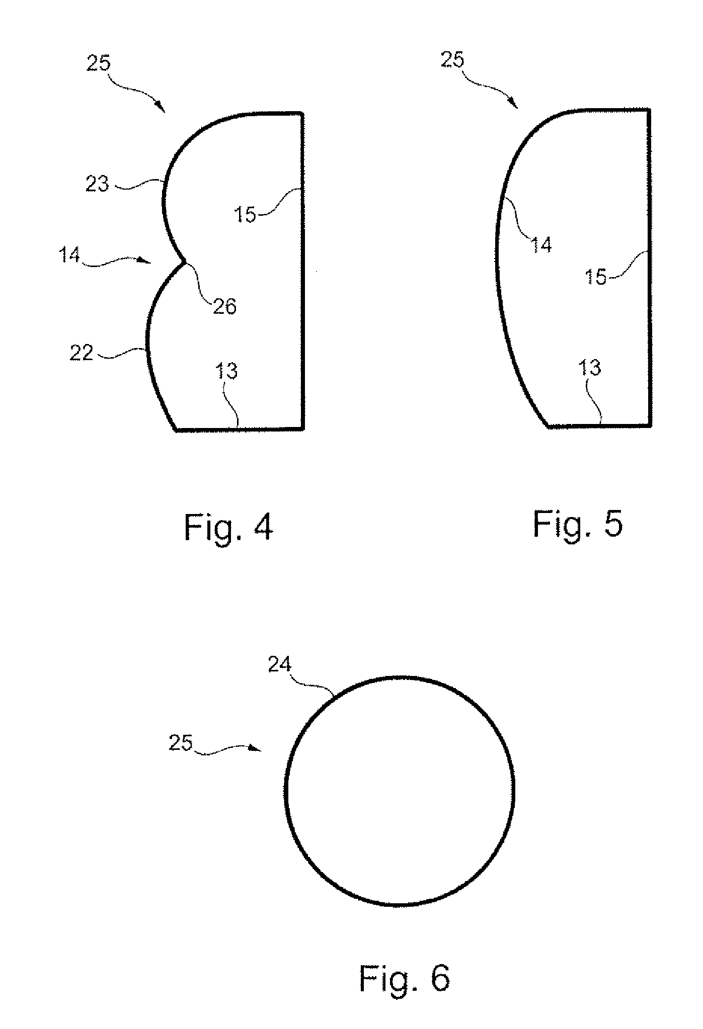 Partition wall in an aircraft