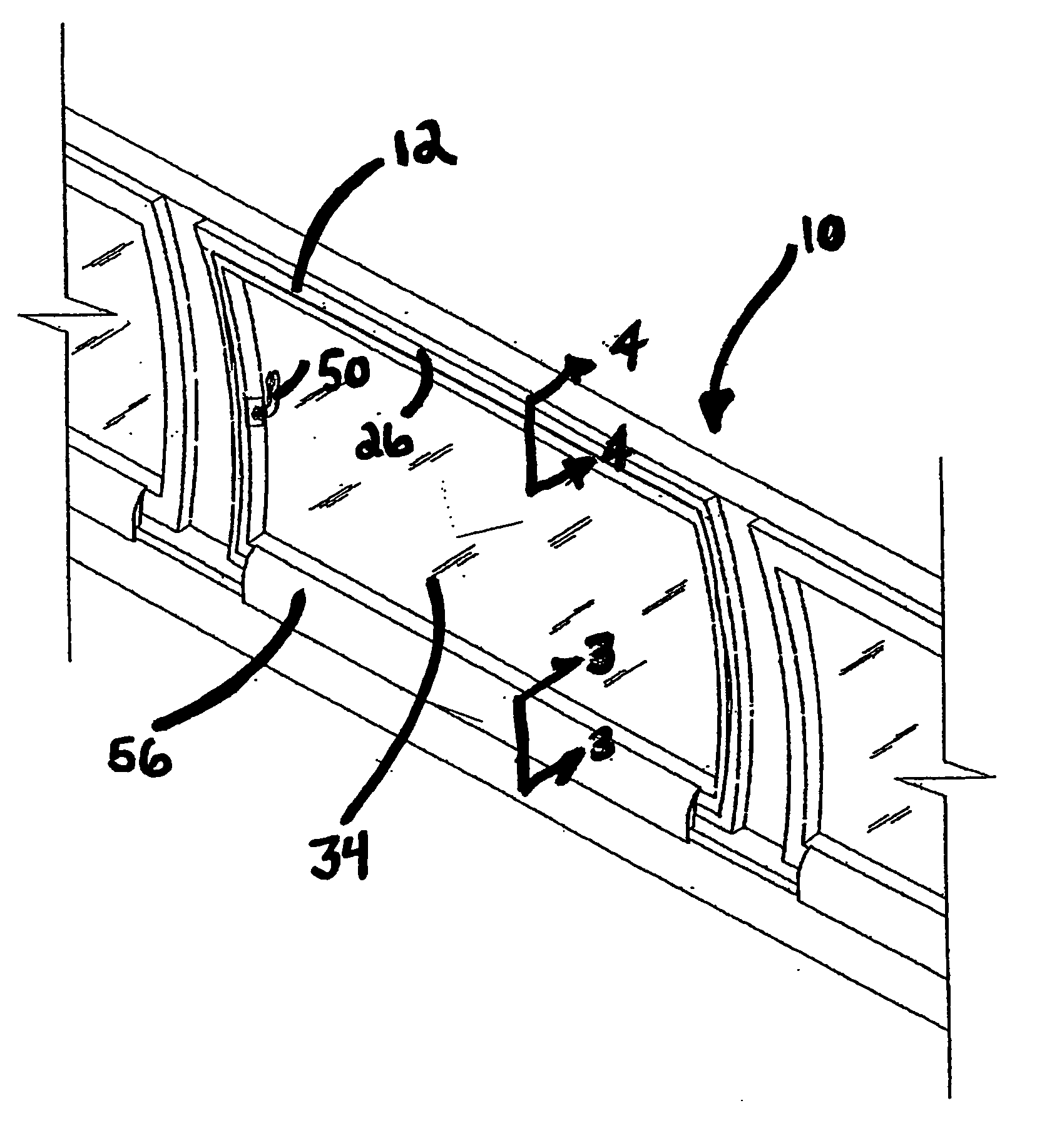 Motor vehicle egress window