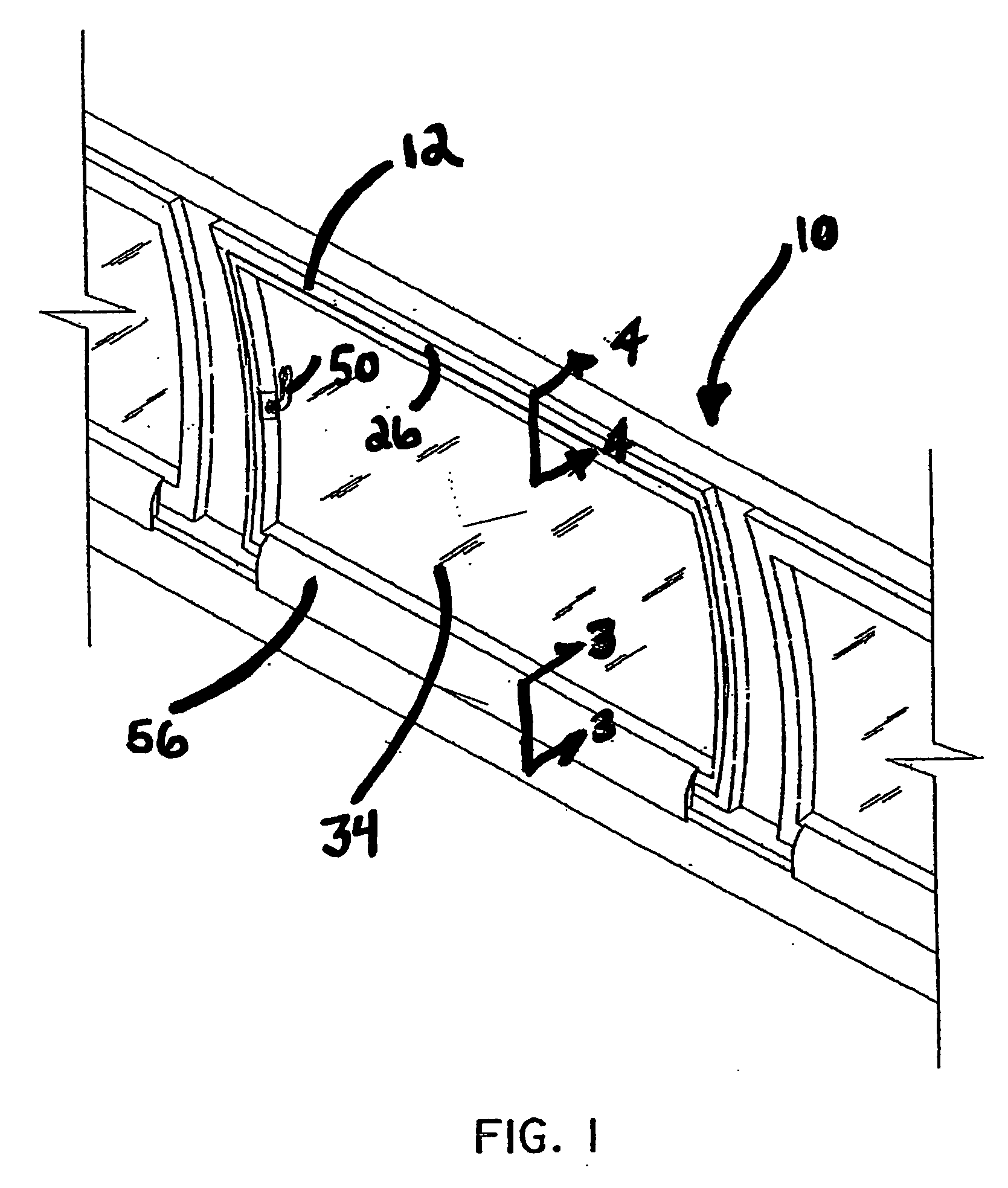 Motor vehicle egress window