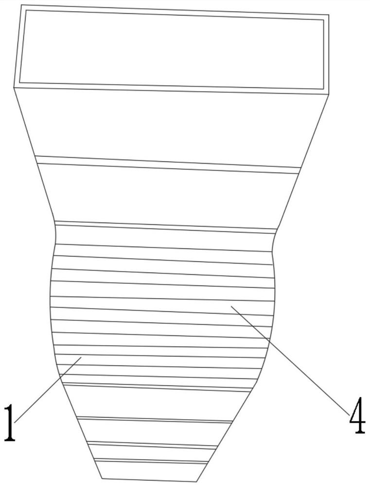 Installation method of fireproof plate at curved surface position of air pipe