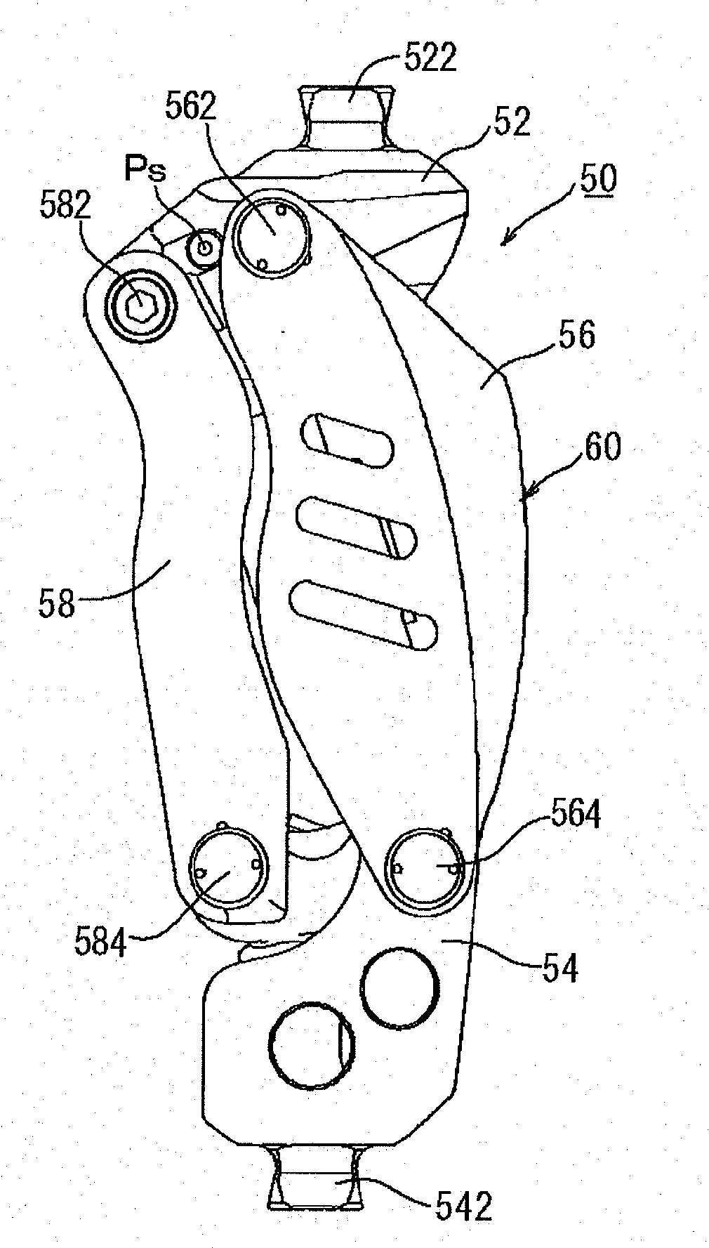 Prosthetic limbs with means capable of reducing torque in the initial period of bend of knee joint