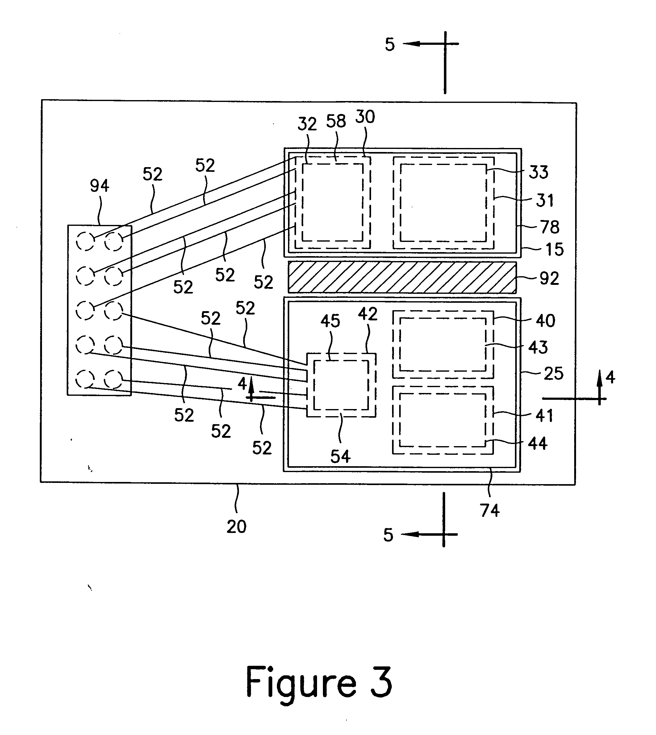 Semiconductor device module with flip chip devices on a common lead frame