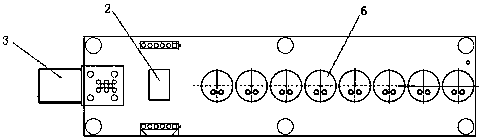 A linear array pickup and its control method