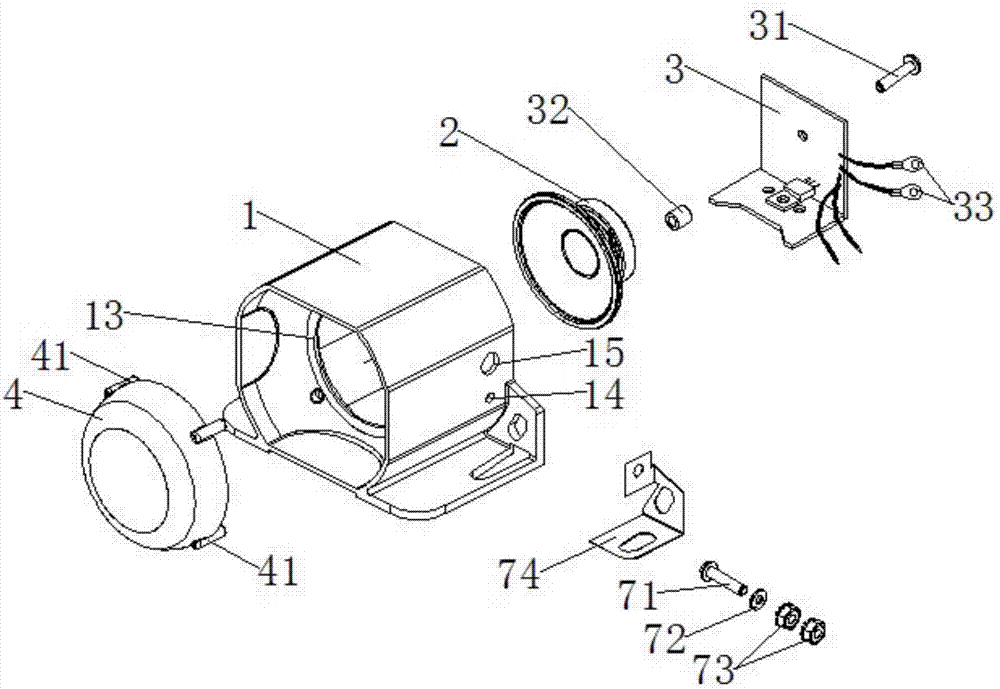 Sound generator with high sound level and manufacturing method thereof