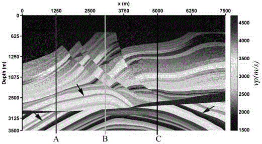 Two-way wave pre-stack depth migration method through one-way wave operator