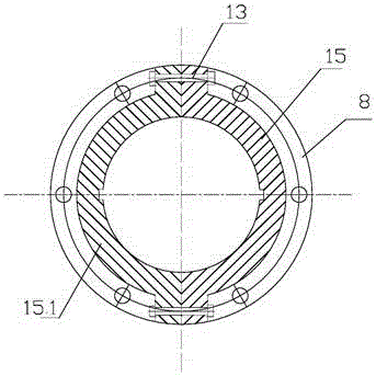 Gas electrostatic purification method based on rotating polar lines