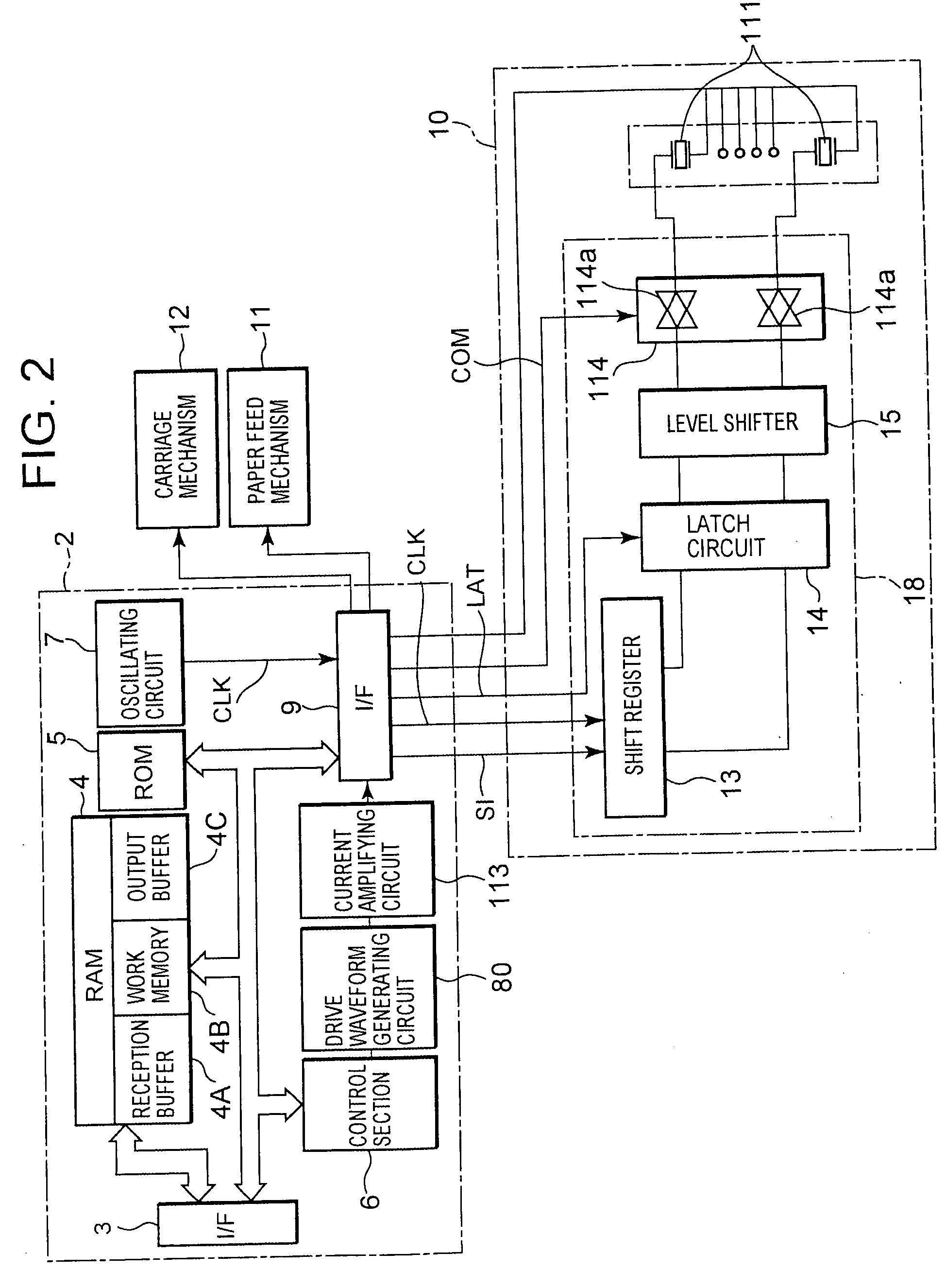 Print head driving circuit