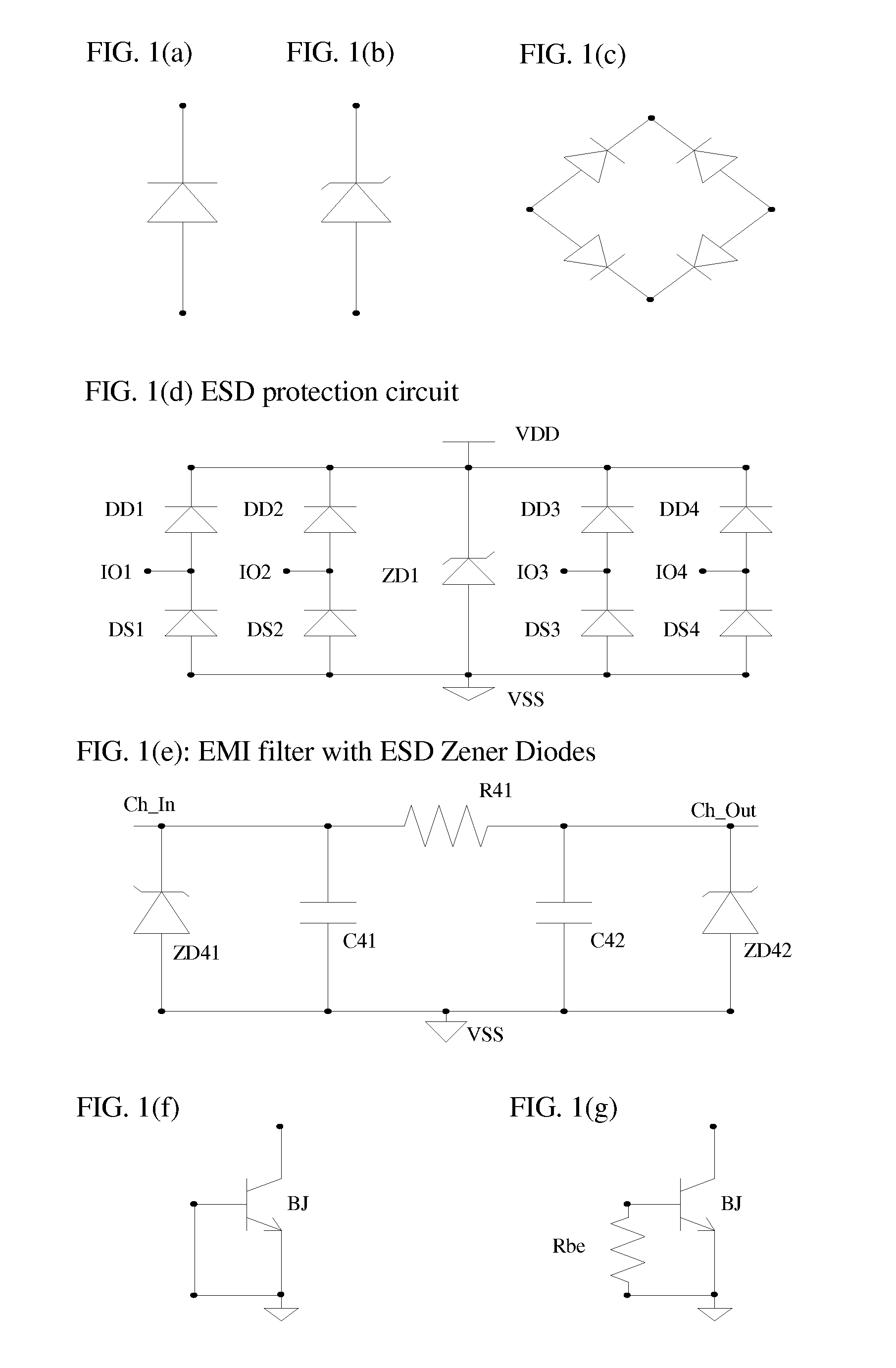 Area efficient through-hole connections