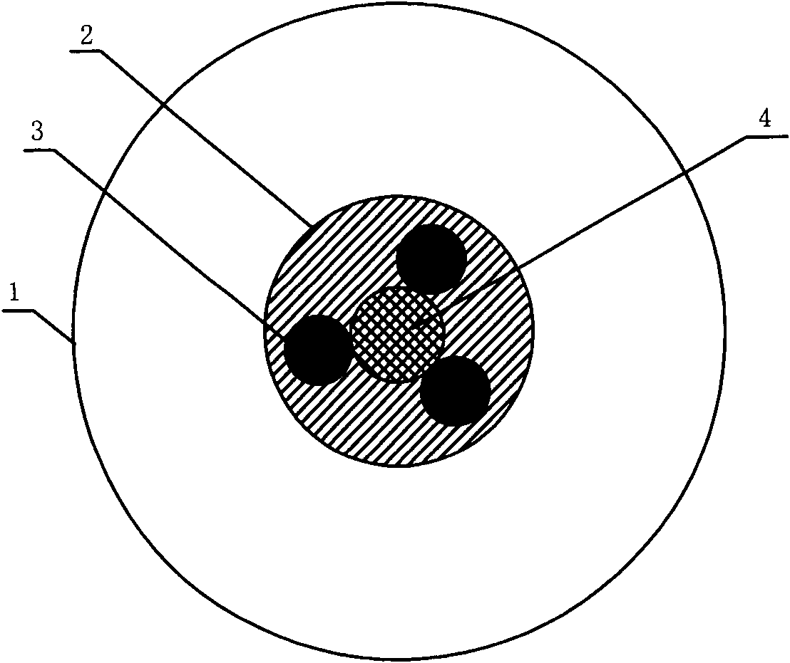 Recoverable composite anchor rod and construction method thereof