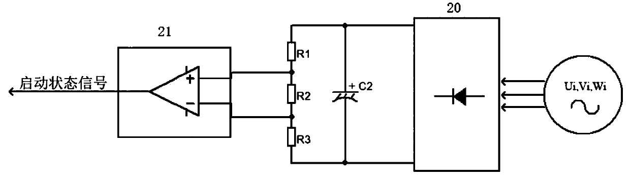 An engine igniter start interlock control system and control method thereof