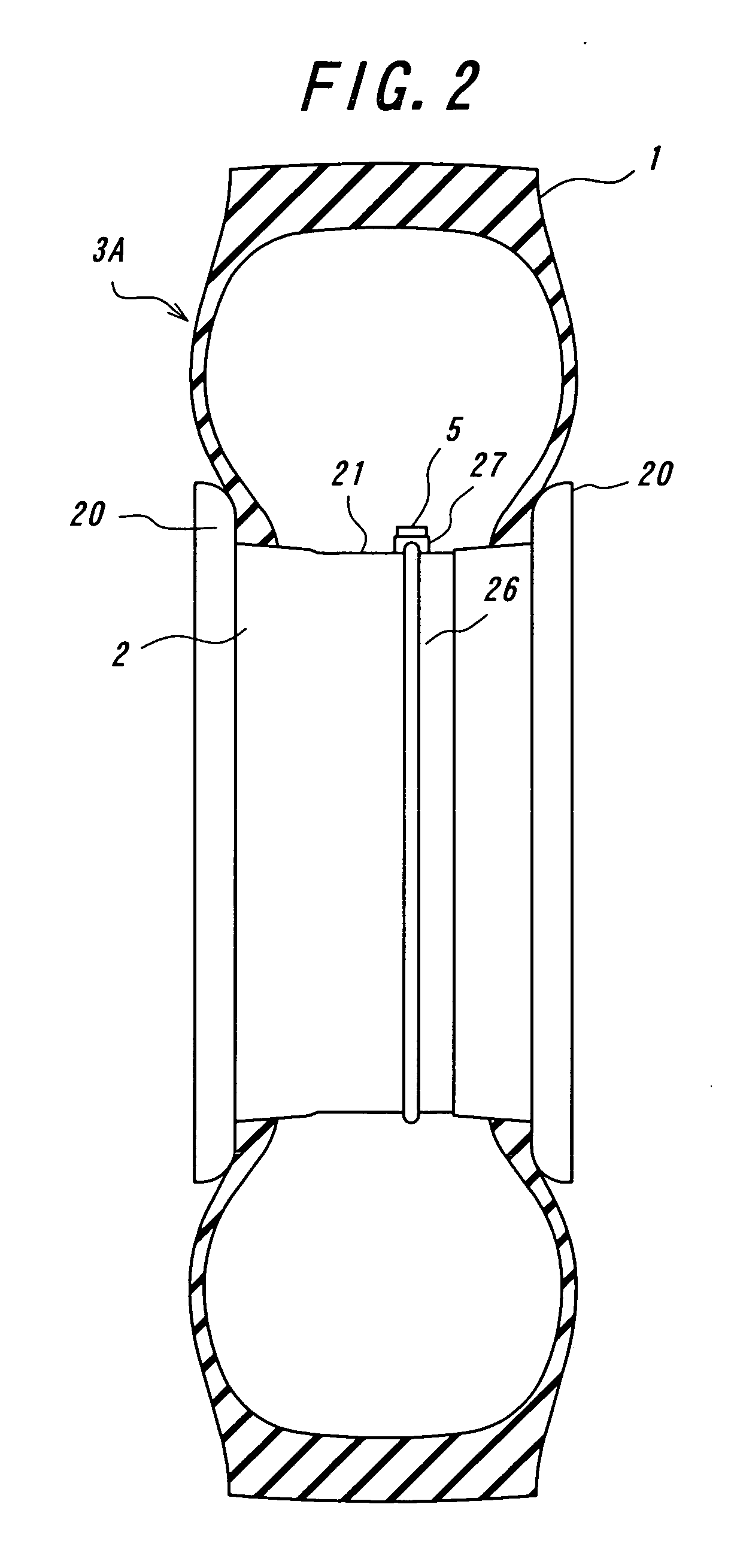 Tired wheel with tire-information sending body, installation instrument and fixing instrument for tire-information sending body, and method of installing tire-information sending body