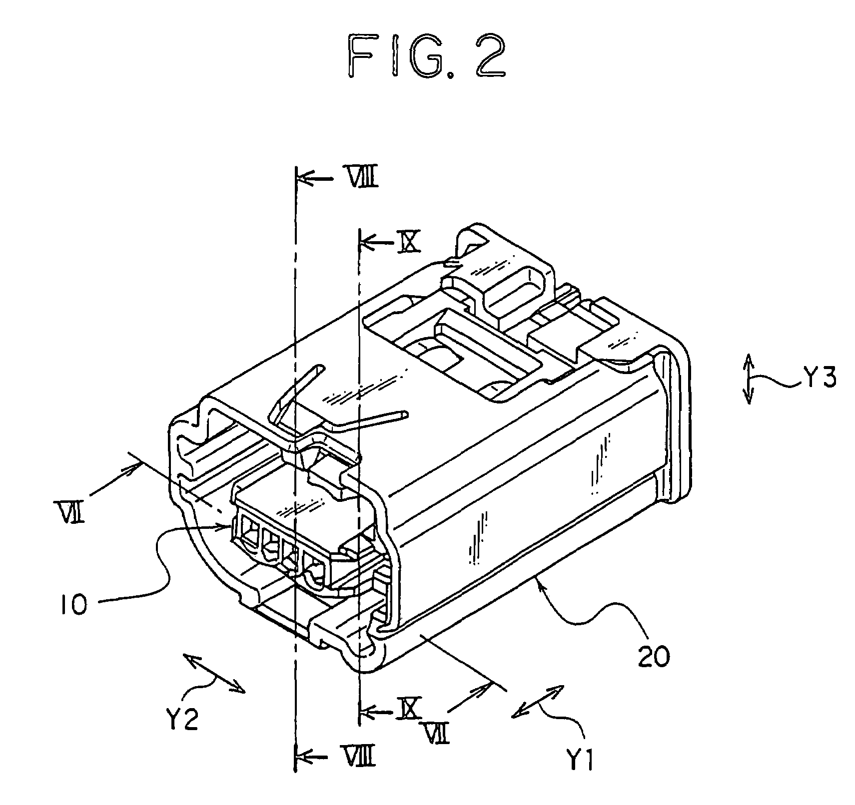 Connector having a female connector housing and a housing cover