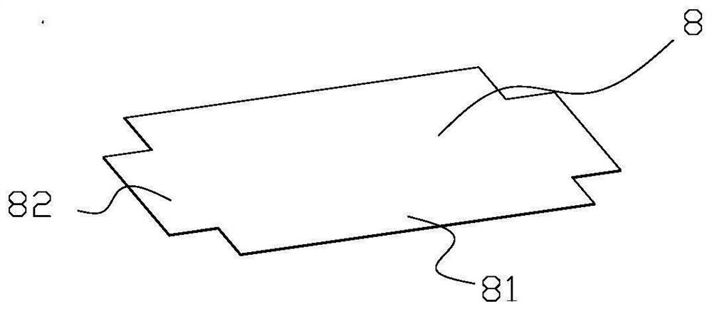 Packaging box side edge plate turning mechanism and method