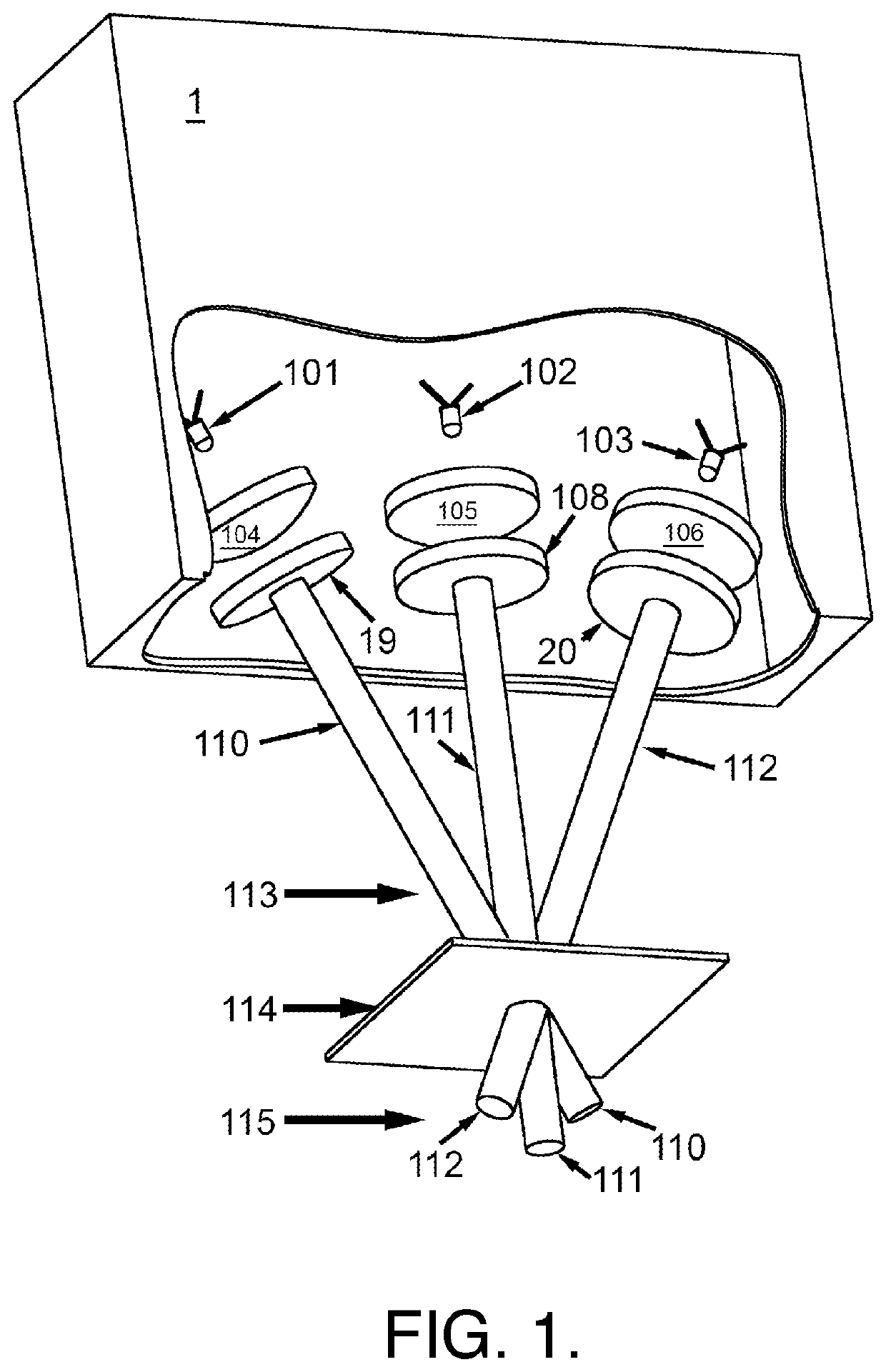 High-efficiency oblique illumination system for fluorescence excitation and detection