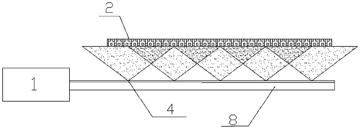 Linear evaporation source device