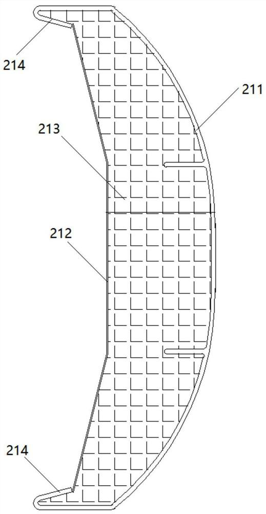 Cross-flow cooling tower additionally provided with silencing device