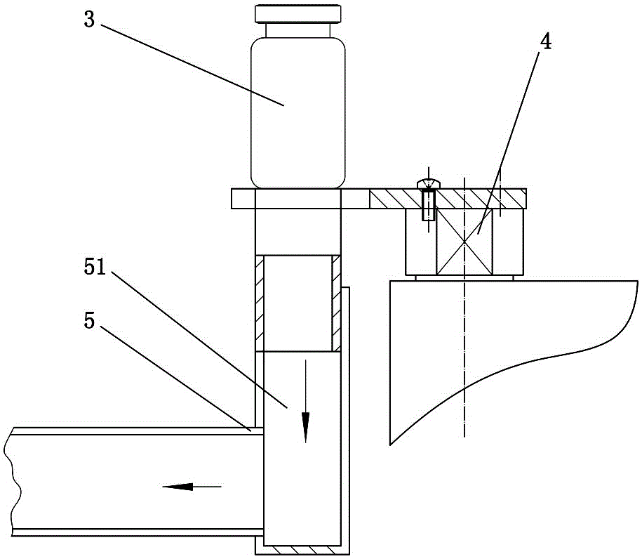 Filling machine with online weighing function