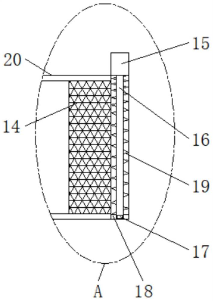 Disinfection structure for low-ground spraying disinfection and robot thereof