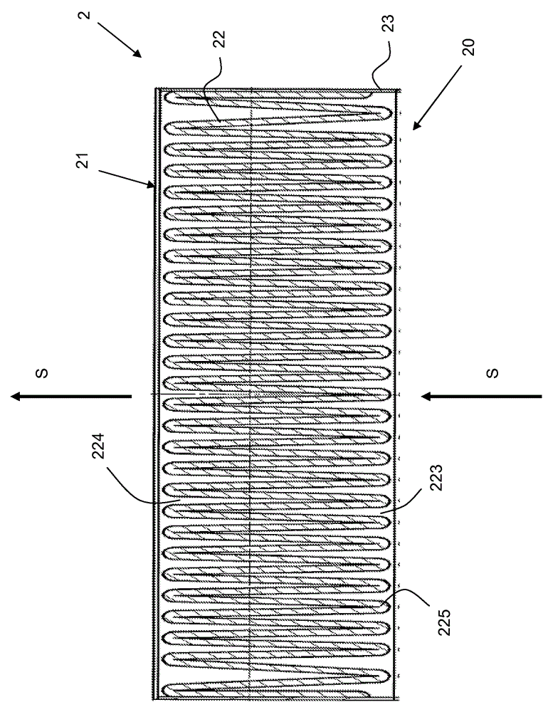 Filter elements for fume hoods and fume hoods