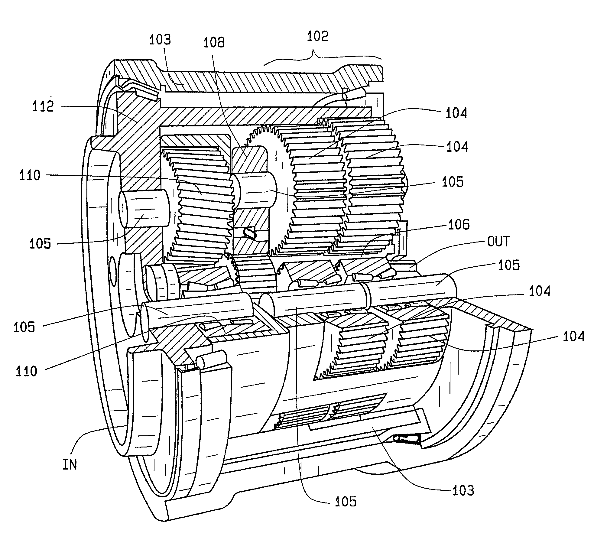 Power Train For Wind Turbine