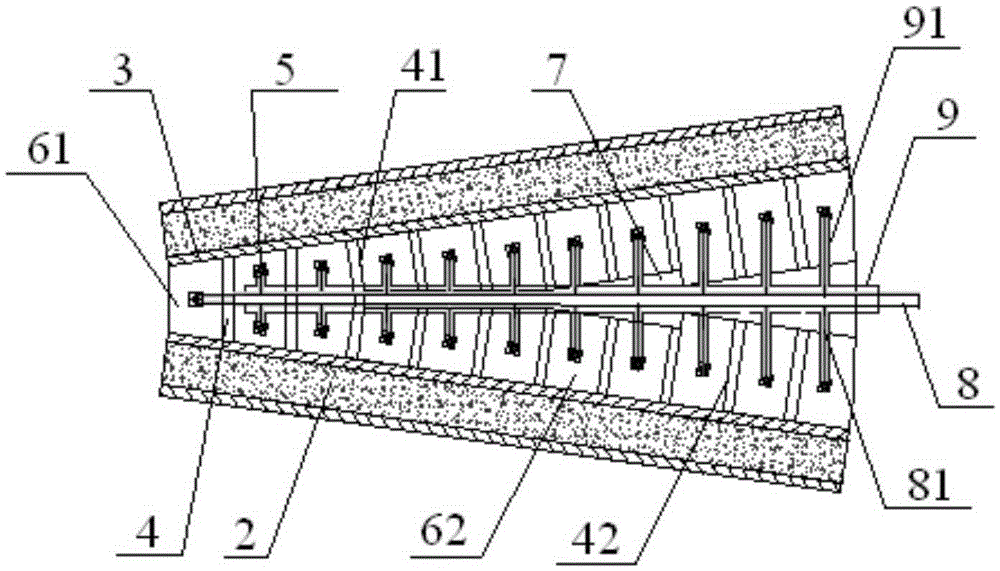 Dry distillation furnace and combustion chamber of dry distillation furnace