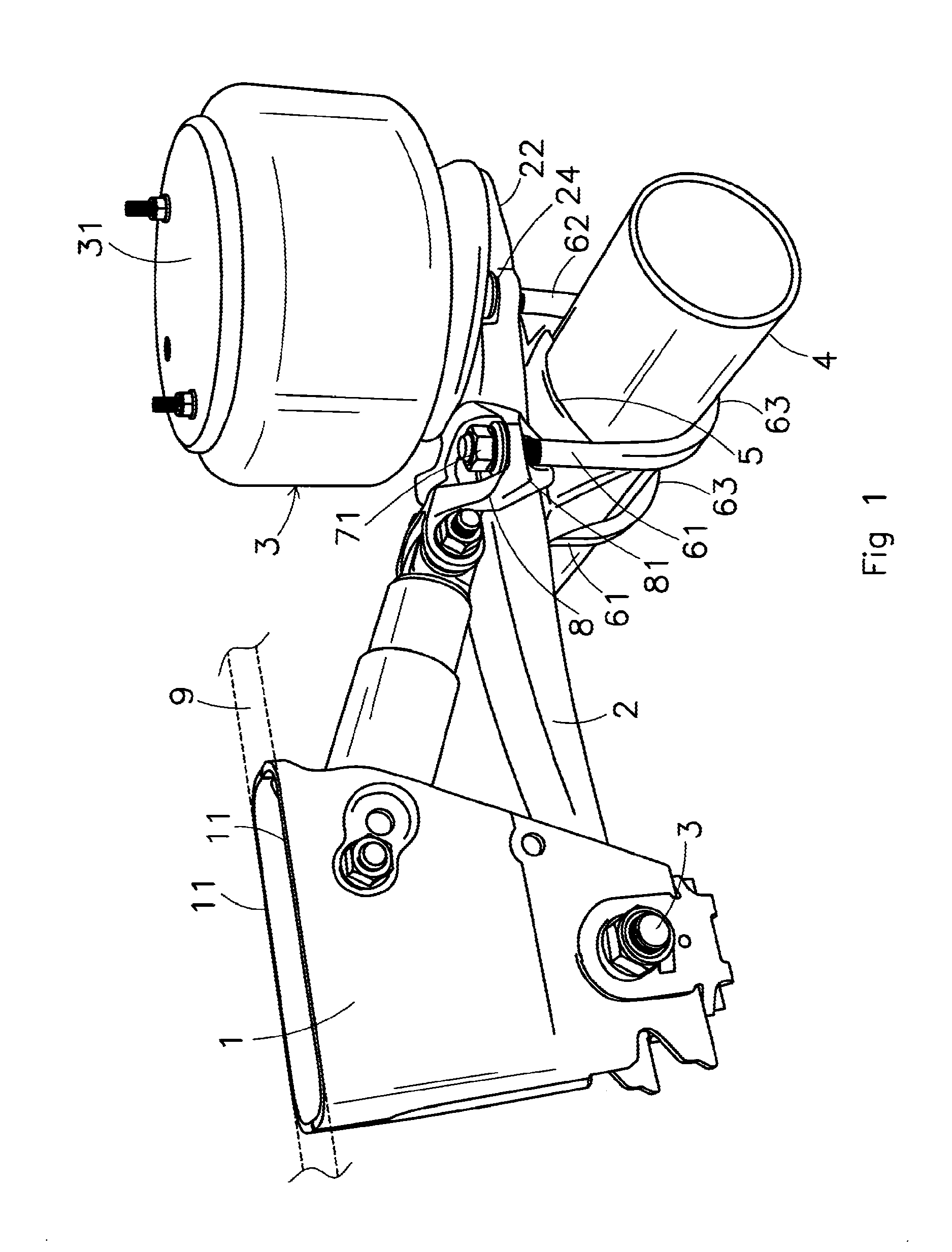 Wheel Axle Suspension