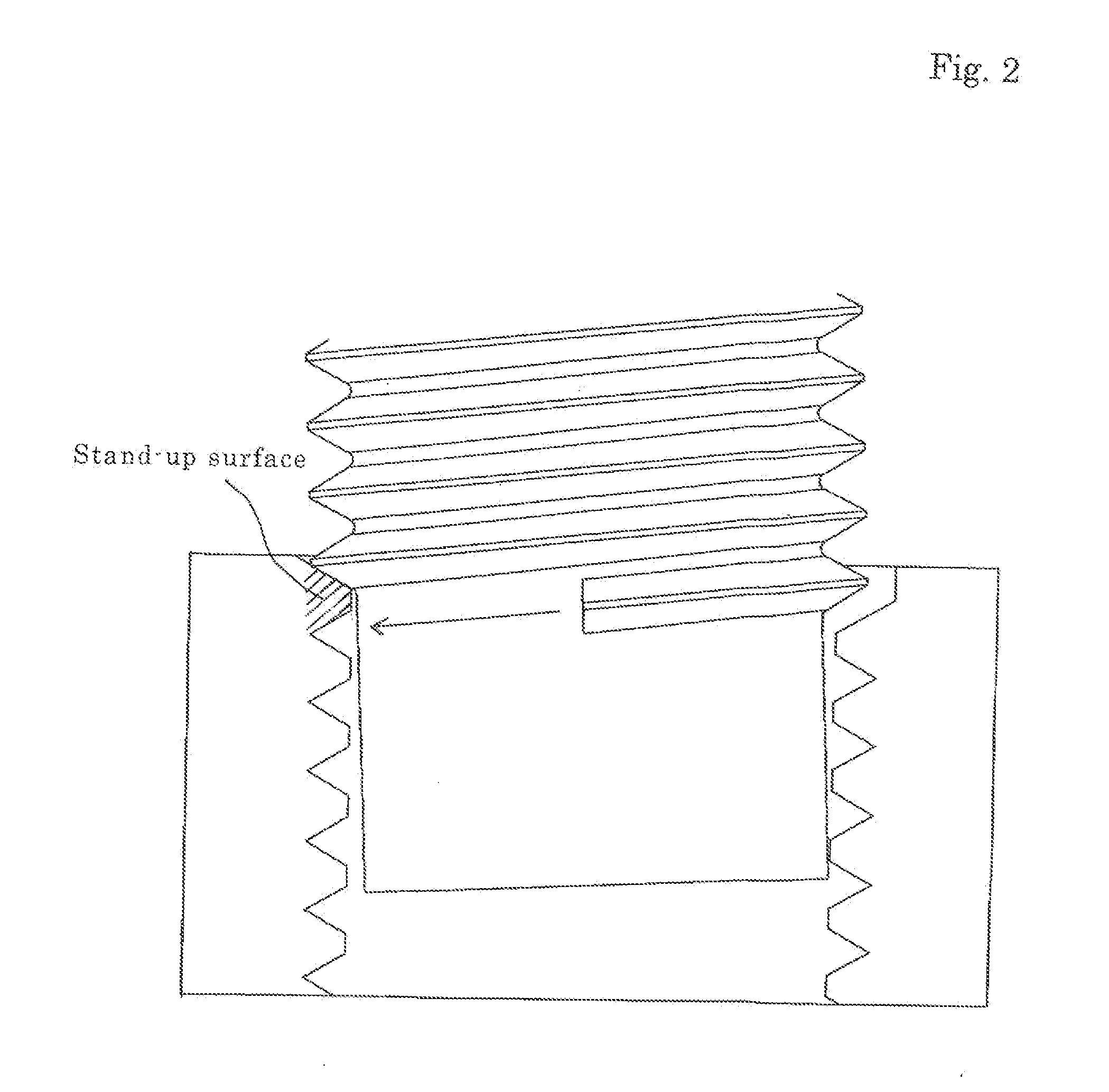 Female screw component and fastening component utilizing the same