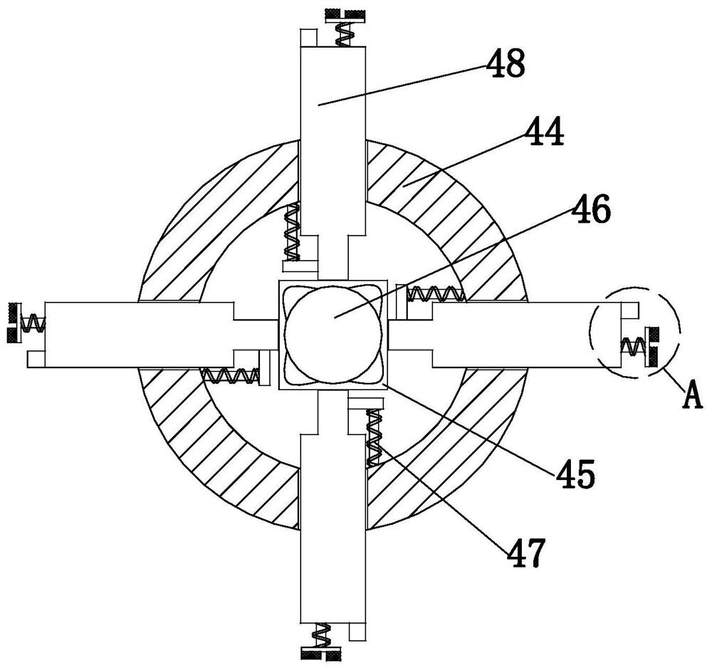 A finishing device for motor frame after casting