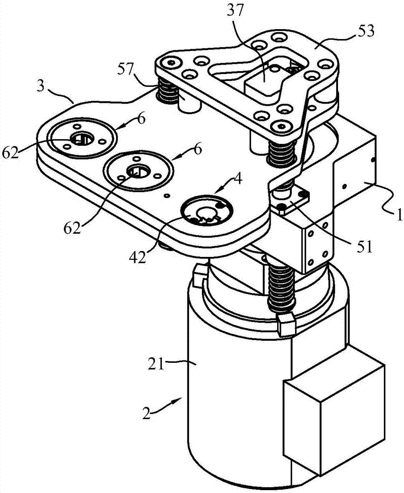 Self-adapting rotation machining device