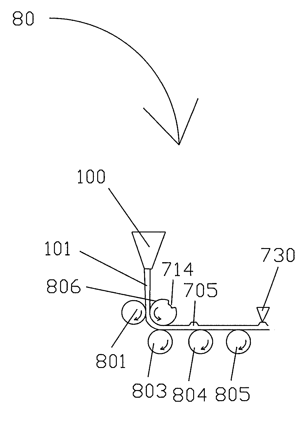 Apparatus for manufacturing light guide plate