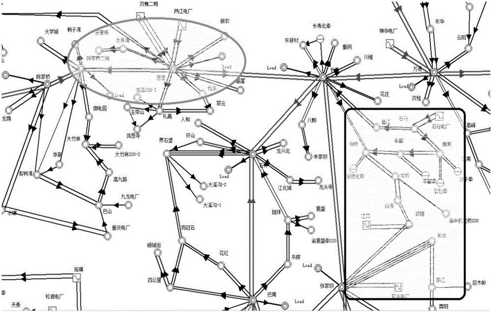 Method used for identifying area being weak in voltage stability of power grid