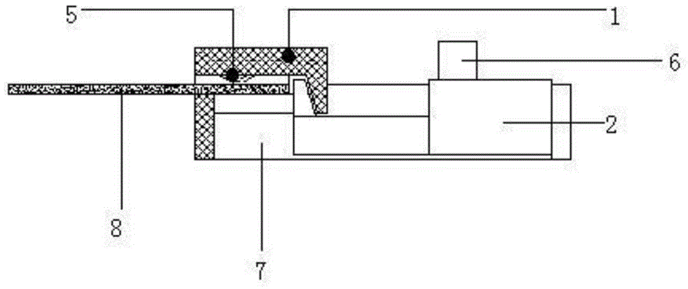 Ejection device for intelligent handheld detector